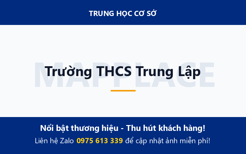 Trường THCS Trung Lập