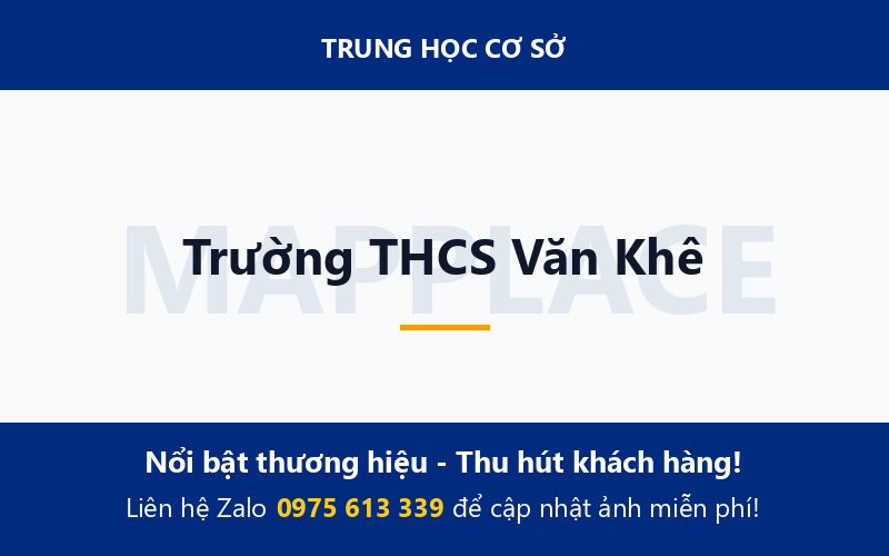 Trường THCS Văn Khê