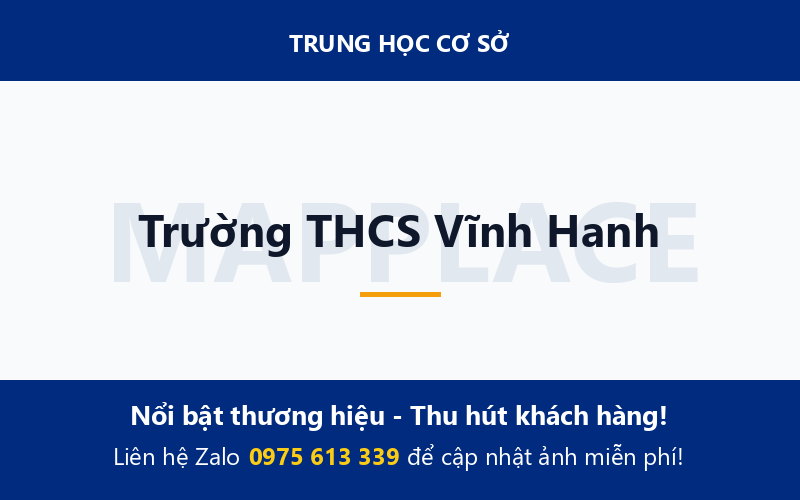 Trường THCS Vĩnh Hanh