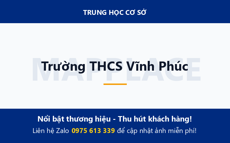 Trường THCS Vĩnh Phúc