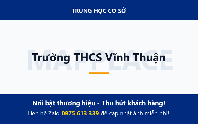 Trường THCS Vĩnh Thuận