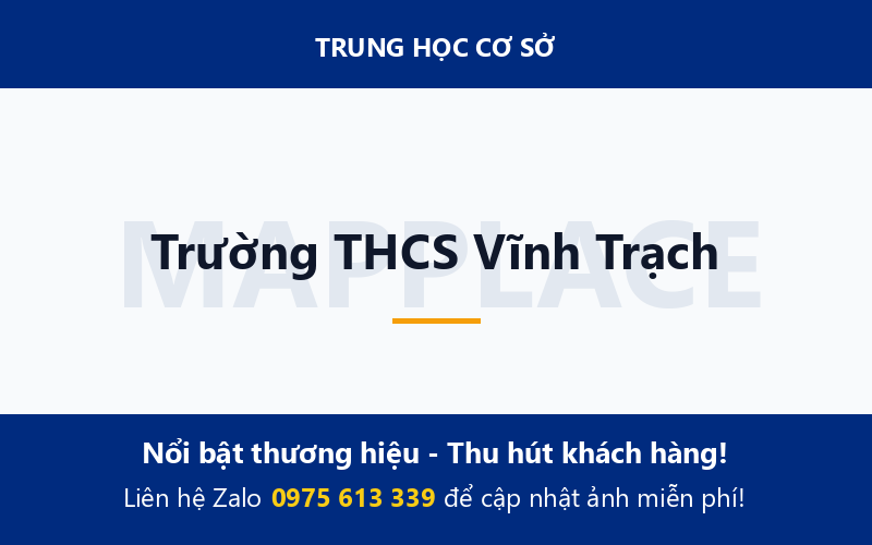 Trường THCS Vĩnh Trạch