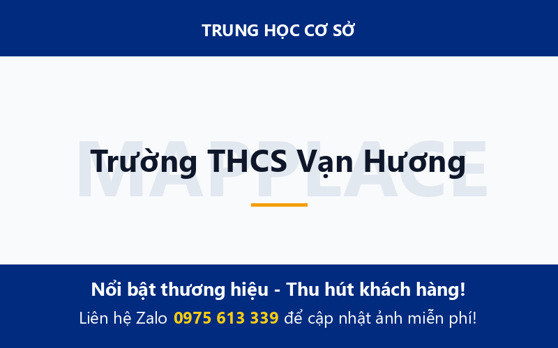 Trường THCS Vạn Hương