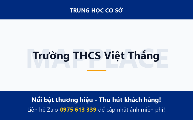 Trường THCS Việt Thắng
