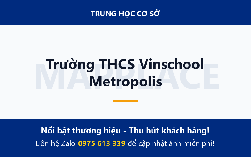 Trường THCS Vinschool Metropolis