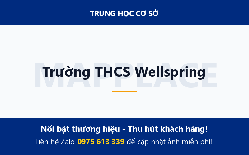 Trường THCS Wellspring