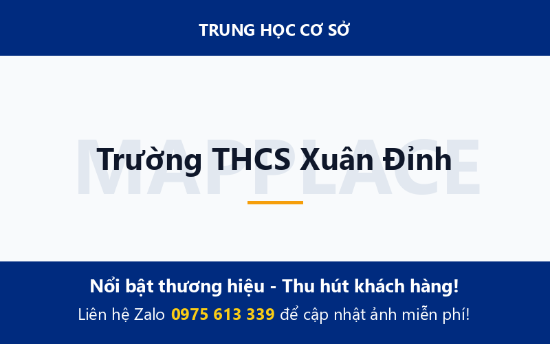 Trường THCS Xuân Đỉnh