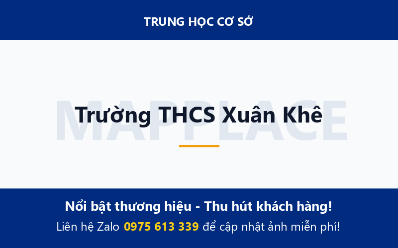 Trường THCS Xuân Khê