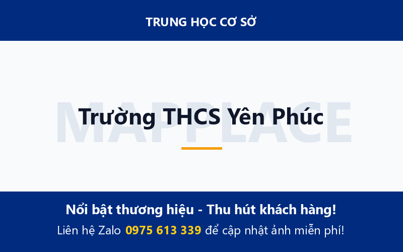 Trường THCS Yên Phúc
