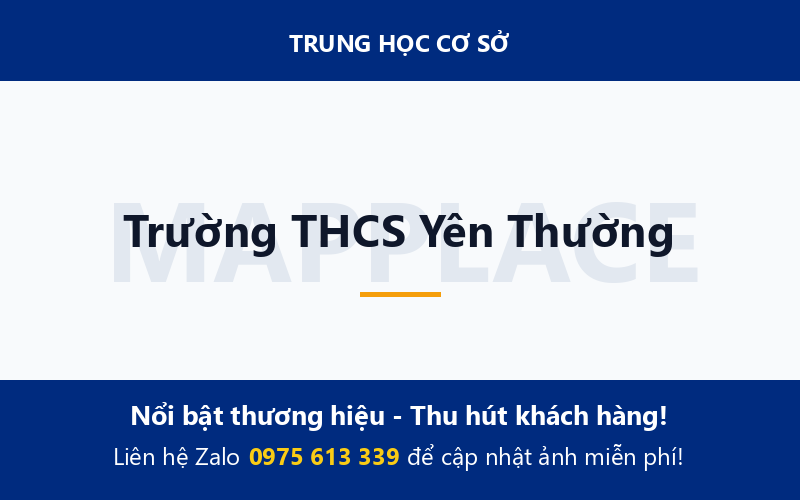 Trường THCS Yên Thường