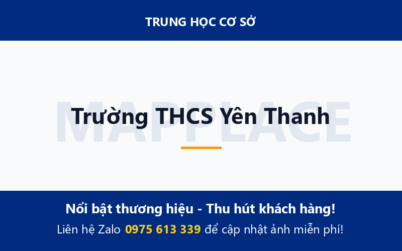 Trường THCS Yên Thanh