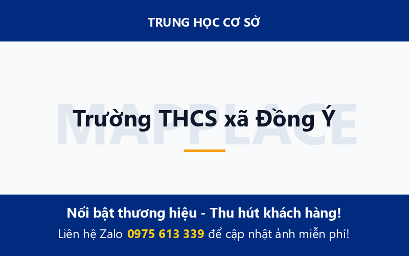 Trường THCS xã Đồng Ý