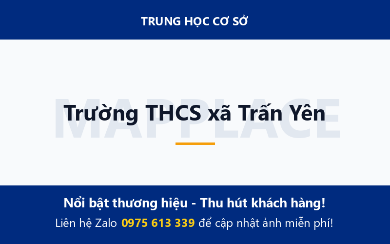 Trường THCS xã Trấn Yên