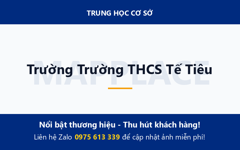 Trường Trường THCS Tế Tiêu