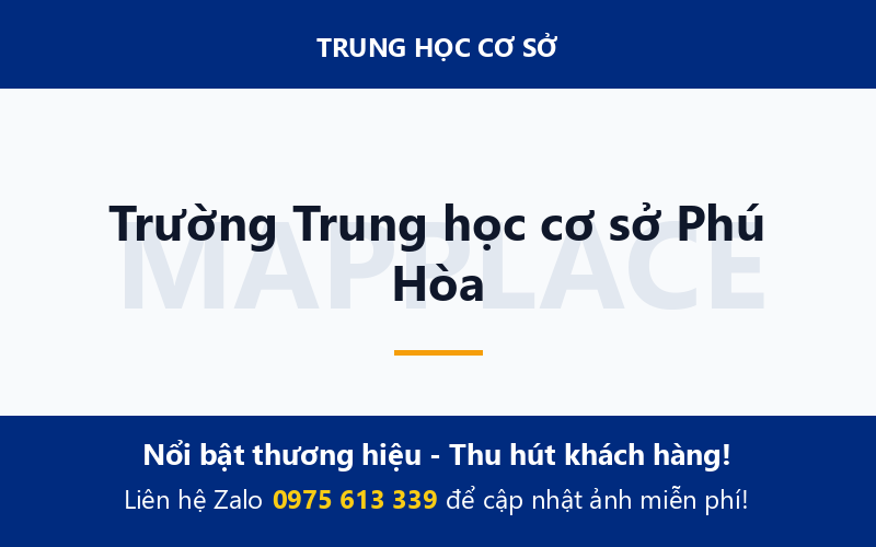 Trường Trung học cơ sở Phú Hòa