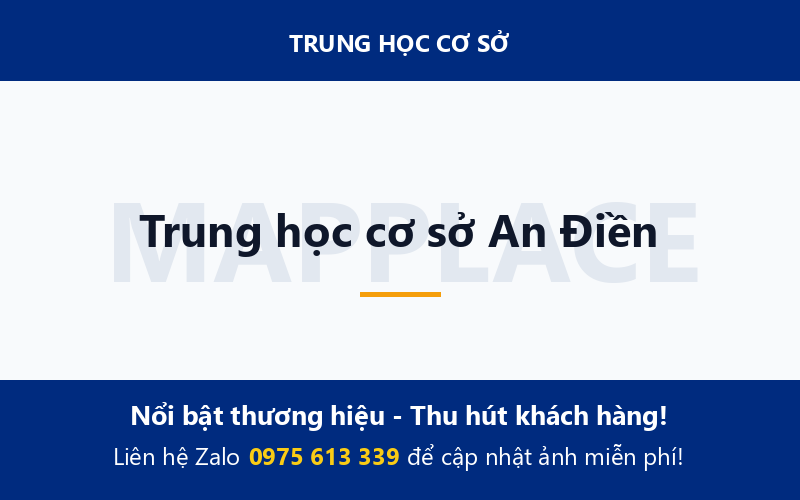 Trung học cơ sở An Điền