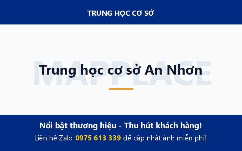 Trung học cơ sở An Nhơn