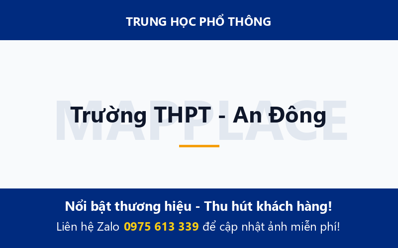 Trường THPT - An Đông