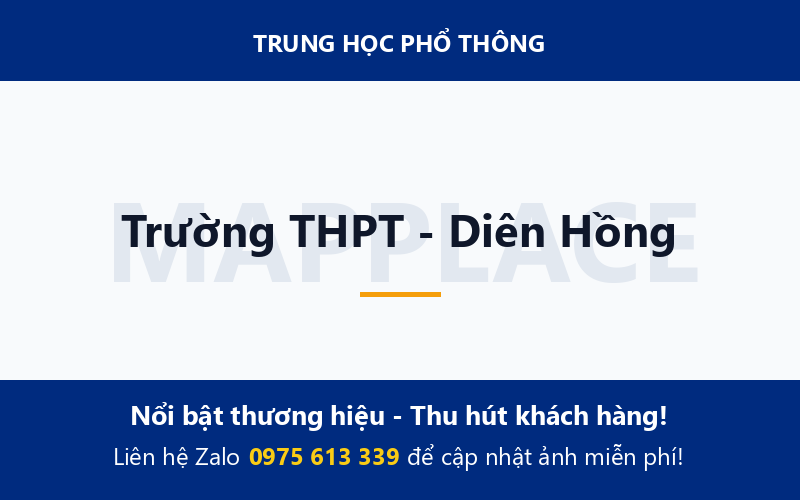 Trường THPT - Diên Hồng