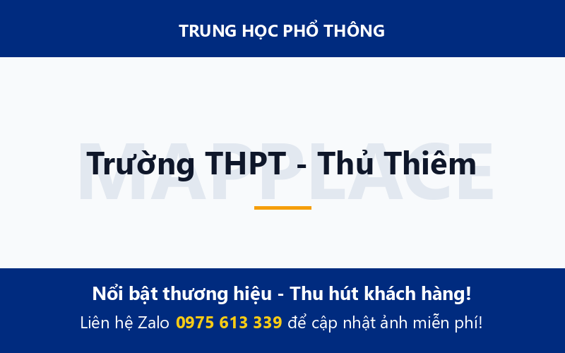 Trường THPT - Thủ Thiêm