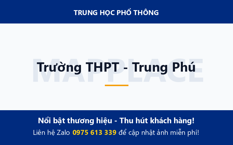 Trường THPT - Trung Phú