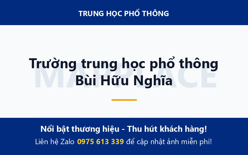 Trường trung học phổ thông Bùi Hữu Nghĩa