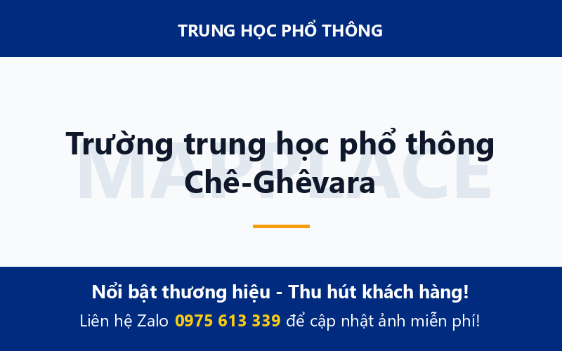 Trường trung học phổ thông Chê-Ghêvara