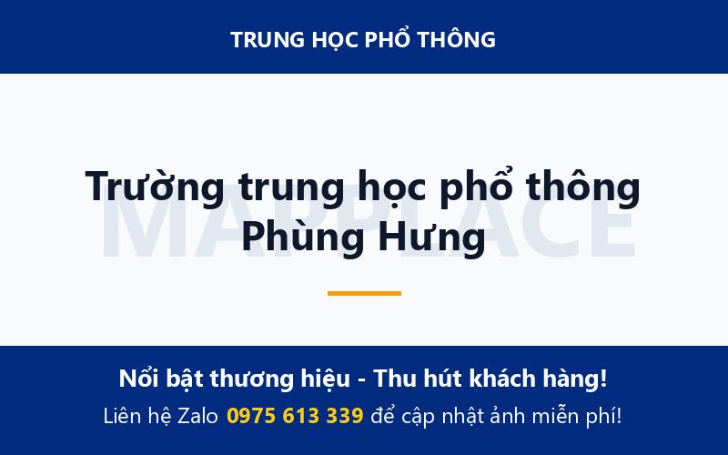 Trường trung học phổ thông Phùng Hưng