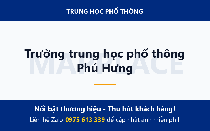 Trường trung học phổ thông Phú Hưng