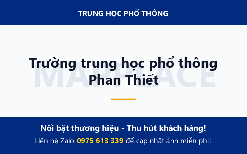 Trường trung học phổ thông Phan Thiết