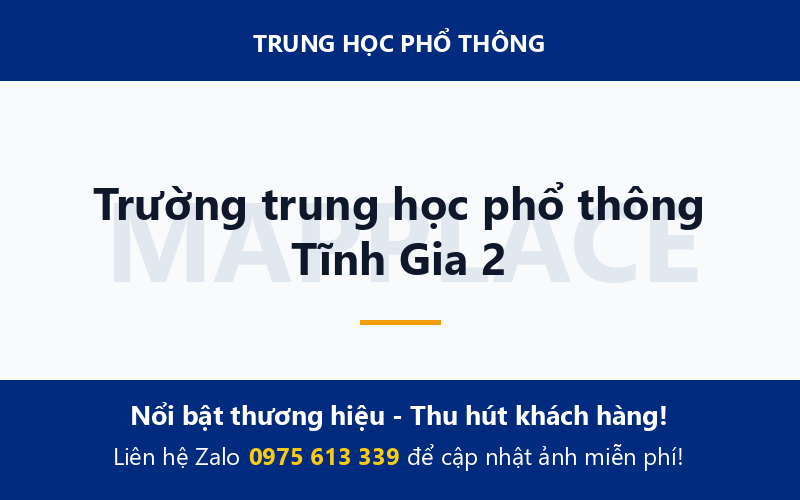 Trường trung học phổ thông Tĩnh Gia 2
