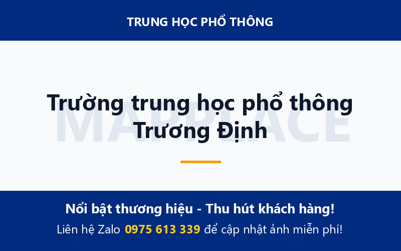 Trường trung học phổ thông Trương Định