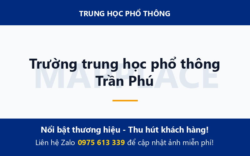 Trường trung học phổ thông Trần Phú