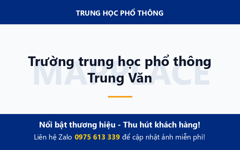 Trường trung học phổ thông Trung Văn