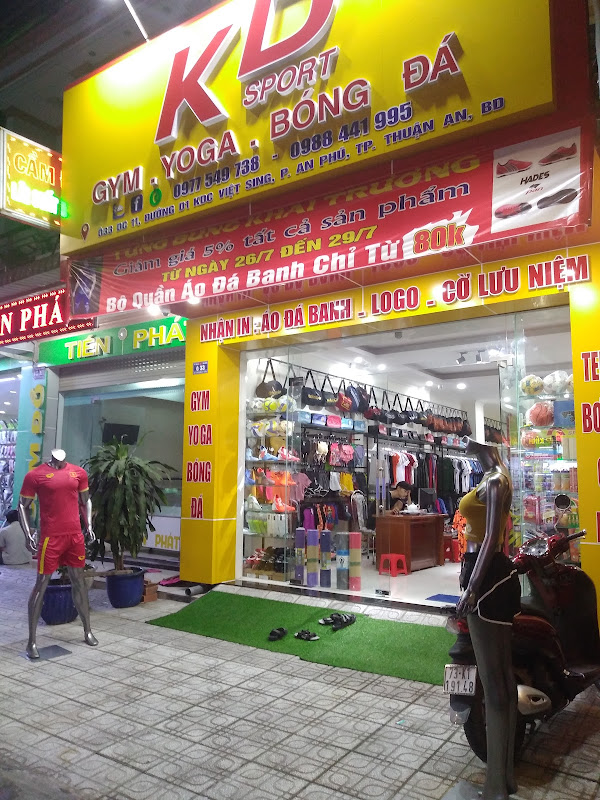 Shop KD sport Gym Yoga Bóng Đá Dụng cụ thể thao